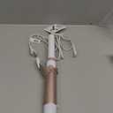 Conair Double Ceramic 1 -Inch Curling Iron, 1 -Inch Barrel Creates Soft Waves & Curls, Hair Curler for Use on Medium & Long Hair, White/Rose Gold