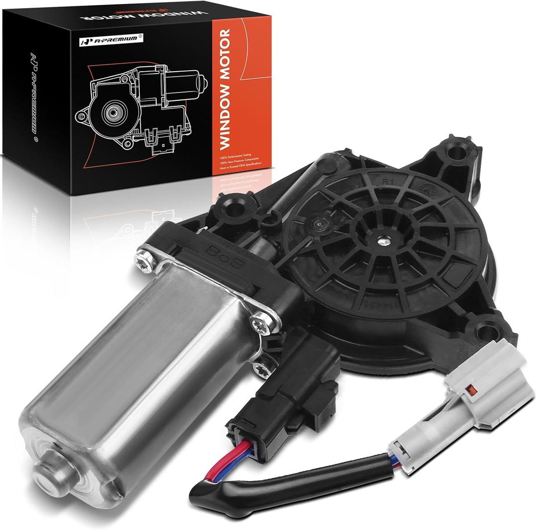 A-Premium Front Left Power Window Lift Motor Compatible with Hyundai Elantra 2009-2012 (Hatchback Only) Driver Side, Without Safety Glass, Replace# 824502L000