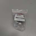 APIELE 22mm Latching Push Button Switch Metal Head Plastic Body 110V AC/DC Led 1NO 1NC Self-Locking (White)