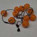Halloween Decorations Light Halloween Pumpkin Lantern String Lights, 10 Pack Jack O Lanterns Pumpkins Lights Plug in, 8.5FT Mini Pumpkin Light Connectable Indoor/Outdoor Halloweens Decorations