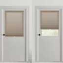 Latte Cordless Light Filtering Magnetic Cellular Shade - 24 in. W x 42 in. L