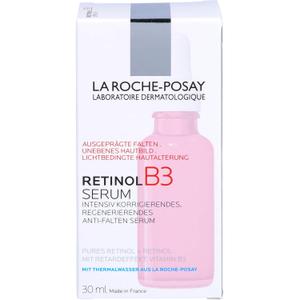 La Roche-Posay Pure Retinol Face Serum with Vitamin B3, Anti Aging Face Serum for Lines, Wrinkles & Premature Sun Damage to Resurface & Hydrate, Suitable for Sensitive Skin, 1.0 Fl. Oz