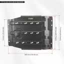 Transmission Protection Plate Compatible with 2015-2022 Ford F150, Heavy-Duty Skid Plate Engine Splash Guard Replacement