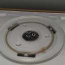 Nostalgia Retro 1000W Microwave Oven 1.1 Cu Ft Capacity – Child Safety Lock, 8 Auto-Cook Settings – Countertop Kitchen Appliance – Black