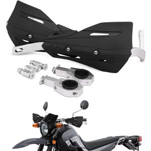 JFG RACING Dirt Bike Handguards,Motorcycle 7/8'' and 1 1/8'' Hand Guards Aluminum Universal for Dirt Pit Bike MX Motocross Supermoto Racing ATV Quad KAYO - Black