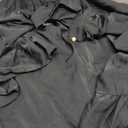 CHICME 2 Pieces Outfits for Women High-Low Ruffles Hem Cape Top and Casual Wide Leg Pants Travel Matching Sets (Small, Black)