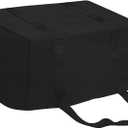 21" Portable Grill Tote Cover for Cuisinart VersaStand Grill CGG-180, CEG-980, Cuisinart CGG-306 Grills, 600D Heavy Duty Tear Resistance Tabletop Grill Cover, 21" x 19" x 10"