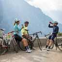 CamelBak Podium Chill Bike Insulated Squeeze Water Bottle Blue Dot, 21oz