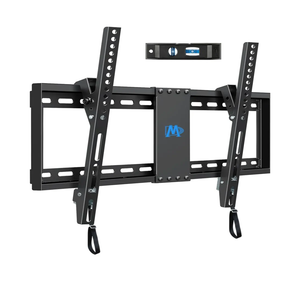 Mounting Dream UL Listed TV Mount for Most 37-75 Inch TV, Universal Tilt TV Wall Mount Fit 16", 18", 24" Stud with Loading Capacity 132lbs, Max Vesa 600 x 400mm, Low Profile Flat Wall Mount Bracket