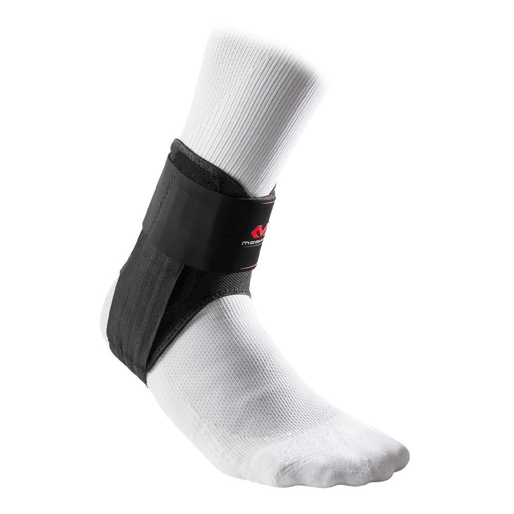 McDavid Stealth Lace-Free Ankle Brace, Lightweight Support and Stability with Flex-Support Stays for Cleats, Men and Women M