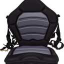 BKC PS277 Ultra Thick Pro Deluxe Memory Foam Kayak Seat for Comfort and Ergo-Fit Lumbar Support