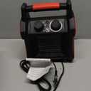 Outdoor Heaters for Patio, 1500W Garage Heater with Overheat Protection, 3S Fast Heating Electric Portable Electric Patio Heater, Greenhouse Heaters, Garage, Indoor Outdoor Use