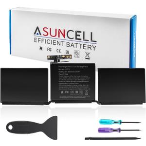 Battery Replacement for MacBook Pro A1708(2016,2017) A2159(2019) A2289(2020) A2338(2020,2022) 13-inch A2171/A1713 Battery EMC 2978 3301 3456 3578 3164 020-00946 MacBookPro13,1 14,1[58.19Wh/11.41V ]