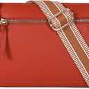 Real Leather Small Crossbody Bags/Purses For Women With Adjustable & Removable Strap