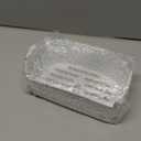 Ice Basket Replacement for Small Household Ice Makers - Food-Grade Plastic Ice Storage Bin Accessory with Drain Design (Size: 7.99"D x 4.76"W x 3.15"H) (HZB-12A)