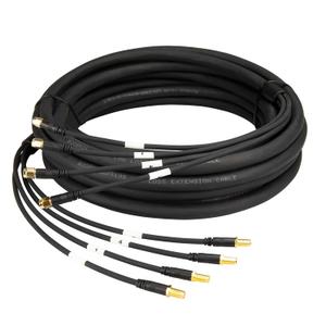 Boobrie Quad 195 SMA Cable 30FT SMA Male to SMA Female Cable SMA Antenna Extension Ultra Low Loss for 5G Cellular Routers, Gateways, Hotspots (T-Mobile, Verizon, AT&T) 4-in-1