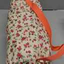 Baby Doll Crib Toddler Toy, Baby Doll Accessories, Baby Doll Bed Set for 3 Year Old Girls & 5+ Year Old Girls, Girl Doll Stuff, Furniture for Dolls & Accessories, 18 inch Dolls Pack and Play (Floral)