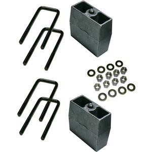 RealTruck SUPERLIFT SUSPENSION 5" Block Kit for Chevy Silverado/GMC Sierra | Rear Lift Blocks, U-Bolts, & Hardware | 3859 | Fits 1999-2010 Chevrolet Silverado/GMC Sierra 1500/2500 4WD