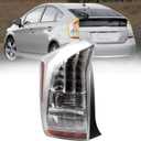 Dasbecan Rear Left Tail Light Assembly Compatible with Toyota Prius 2010 2011 Driver Side Tail lamp Replaces# 81561-47111 8156147111