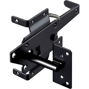 skysen Carbon Steel Vinyl Wood Fence Post Mount Gate Latch(2066-cs-p)