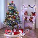 1000 LED Amount of Christmas Tree Lights Decorations with Remote, Waterproof Plug in Cluster Lights Christmas for Outdoor Outside Indoor,Multicolor