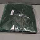 ESERRA Velvet Prayer Mat All in One Set for Islam - Thick Muslim Prayer Rug, Black Kufi Hat, Jasper Stone 33 Prayer Beads, Cotton Travel Case - Islamic Gifts (Green)