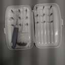 OXO Tot Travel Size Drying Rack with Bottle Brush- Gray