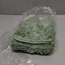 TECHMILLY Super Soft Shaggy Bathroom Rugs, Absorbent Thick Non Slip Microfiber Bath Rugs, Quick Dry Machine Washable Bath Mat for Bathroom Floor, Bathtub and Shower 17"x24" (Sage)