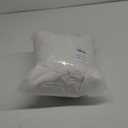 Off White Duvet Cover Queen Size 100% Washed Cotton Bedding Set Cover 1 Duvet Cover Zipper Closure and 2 Pillowcases, 90inch x 90inch