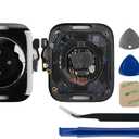 New Back Cover Glass Heart Rate Part Connector +NFC Compatible with A-pple Watch Series 7 41mm (Cellular/LTE+GPS) with Upgraded Repair Tools Kit