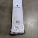 Ideal Pet Products Aluminum Pet Patio Door, Adjustable Height 77-5/8" to 80-3/8", 5" x 7" Flap Size, White