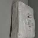 MIULEE 26x26 Euro Pillow Inserts,Set of 2 Down Feather Throw Pillows for Couch Sofa Bed, Decorative Fluffy Throw Pillow Inserts Cotton Fabric,White