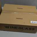 Stemless Wine Glasses, 15 oz Stemless Glasses Set of 12 for Red or White Wine, Stemless Glassware, No Stem Wine Glasses, Drinking Glasses, Clear