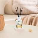 Reed Diffuser - Sea&Guaiac Wood 4.06oz (120ml) 1 Pack Essential Oil Reed Diffuser Set with 8 Sticks, Long Lasting Fragrance for Home, Bathroom, Bedroom, Room, Decor
