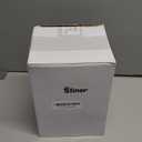 Sliner 100 Pcs Winter Disposable Paper Cups with Handles 9 oz Snowflake Espresso Cups Winter Coffee Mugs Beverage Drink Dinnerware Set for Holiday Party Supplies