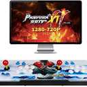 30000 Classic Arcade Game Machine 2 Players Pandoras Box 11 1280x720 Full HD Video Game Console with Arcade Joystick Support HDMI VGA Output, 25 x 8.5 x 2.3 inches