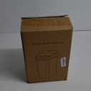 Yatmung 2 Pack - Skinny Trash Bin Sensor Motion 2.5 Gallon Touchless Bathroom Trash Can - Smart Trash Can with Lid - Electric, Narrow, Plastic, Auto Open - Small Slim Automatic Garbage Can (Black)