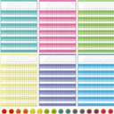 Outus 6 Pieces Incentive Reward Charts Laminated Dry Erase Incentive Chart Reward Chores Chart for Learning Attendance Homework Progress Tracking Pads with 240 Reward Stickers (11 x 13.4'')