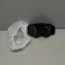 Motorcycle Goggles for Men Women Motocross Dirt Bike ATV Riding Windproof Glasses Wide Vision Powersports MX MTB Offroad Skiing Goggles UV Anti-Fog Scratch Dustproof - Clear (Black Frame + Clear Lens)