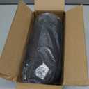 Lumbar Support Pillow for Office Chair, Memory Foam Lumbar Pillow for Lower Back Pain Relief (xiaoyaokaoblack)