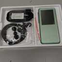 AGPTEK 64GB MP3 Player with Bluetooth, M3 2.4 inch Music Player with Speaker and FM Radio, Touch Buttons, Supports Up to 128GB (Green)