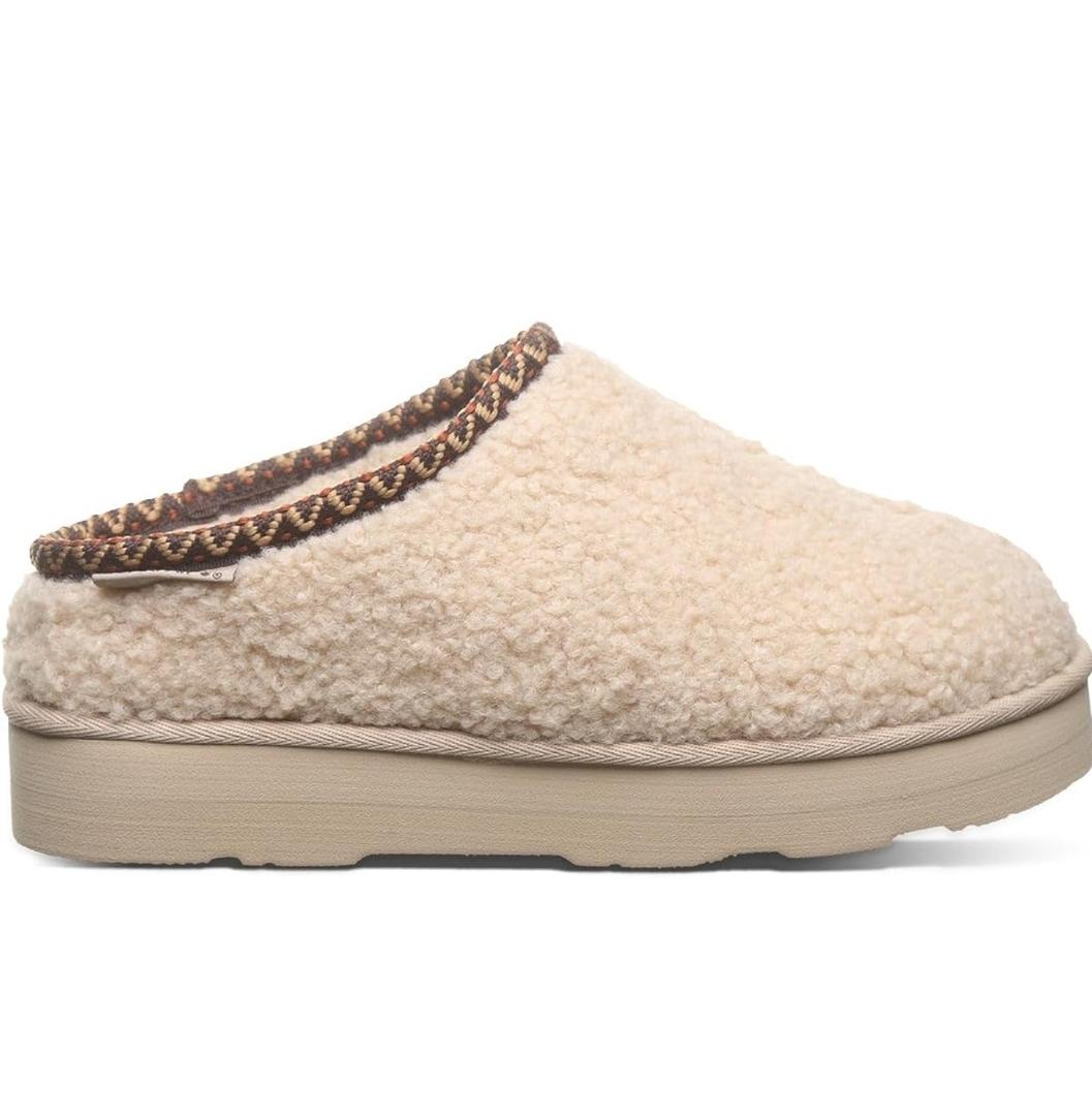 BEARPAW Women's Snuggle Martis Pale Pink Slipper size 10