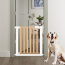 YGP Premium Extra-Wide Pet Gate for Pet & Baby | Pine Wood & Iron, Auto-Close | Drill-Free Pressure Mount, Adjustable 28.74-41" W x 30.3" H | Doorways, Kitchen Use