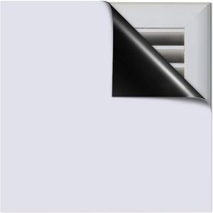 4 Pack 10" x 10" Square Magnetic Vent Covers Magnet Register Cover Magnetic Vent Blocker for Wall, Ceiling, Home, Floor, HVAC, RV, AC, Heater, Office, Fit Steel Only, Complete Seal (White)