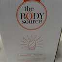 The Body Source Himalayan Salt Lamp 10-12 Inches (11-15lb) | Includes Dimmer Switch | Natural Salt Rock Lamp with Handcrafted Wooden Base & Night Light (Bulb Replacement)