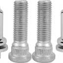 4PCS M12x1.5 Chrome Wheel Lug Stud Nut Set Compatible with Toyota Corolla Camry 4Runner Land Cruiser RAV4 Avalon Sienna Lexus GS350 GX460 ES300 SC400 tC 90942-01058 90942-02049