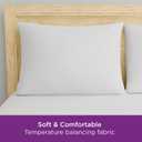 Set of 4 Standard/Queen AllerEase Pillow Protectors - Temperature Balancing, Allergist Recommended - Premium Breathable, Zippered Protectors