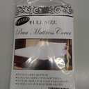 Better Home PEVA Fitted Mattress Cover Protector Waterproof Dust Free Bed Sheet (Full)