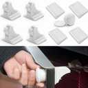 Child Safety Magnetic Cabinet Locks, Adhesive Magnetic Baby Proofing Cabinets & Drawers Latches (4 Locks + 1 Key)