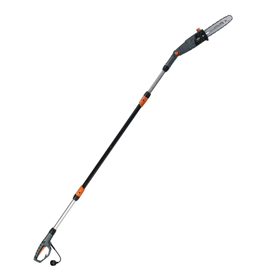 Scotts Outdoor Power Tools PS45010S 10-Inch 8-Amp Corded Electric Pole Saw, Adjustable Head & Oregon Bar and Chain